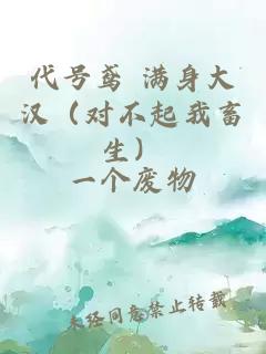 代号鸢 满身大汉（对不起我畜生）