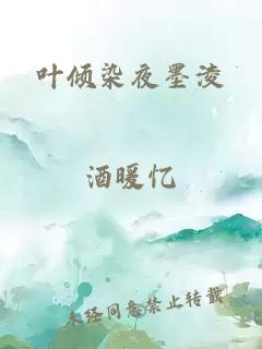 叶倾染夜墨淩