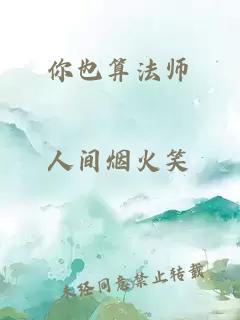 你也算法师