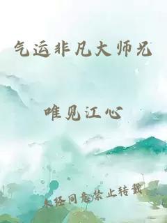 气运非凡大师兄