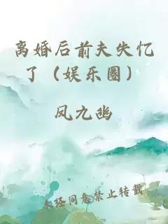 离婚后前夫失忆了（娱乐圈）