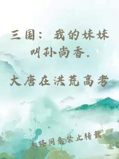 三国：我的妹妹叫孙尚香.